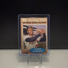 Vintage Topps Hank Aaron Baseball Cards Showcase Gallery and Checklist 77