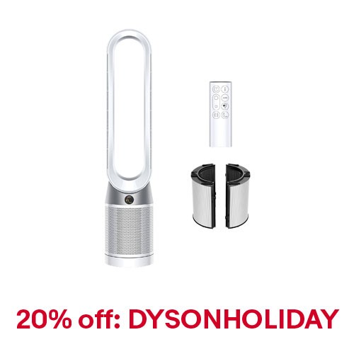 Dyson Purifier Cool™ TP7C Purifying Tower Fan | White/Silver | Refurbished