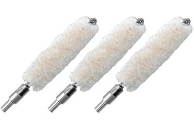 3 Pack - .45 Caliber Muzzleloader Cotton Bore Swabs - 10-32 Threads - MZ4115