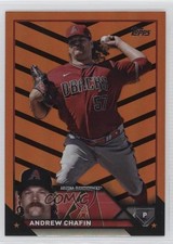 2023 Topps Update Orange & Black Foil Andrew Chafin #US62 11ur