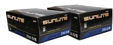 2 Pack Inner Tubes, 700 x 35-40 (27 x 1-3/8) Schrader Valve 32mm, Sunlite