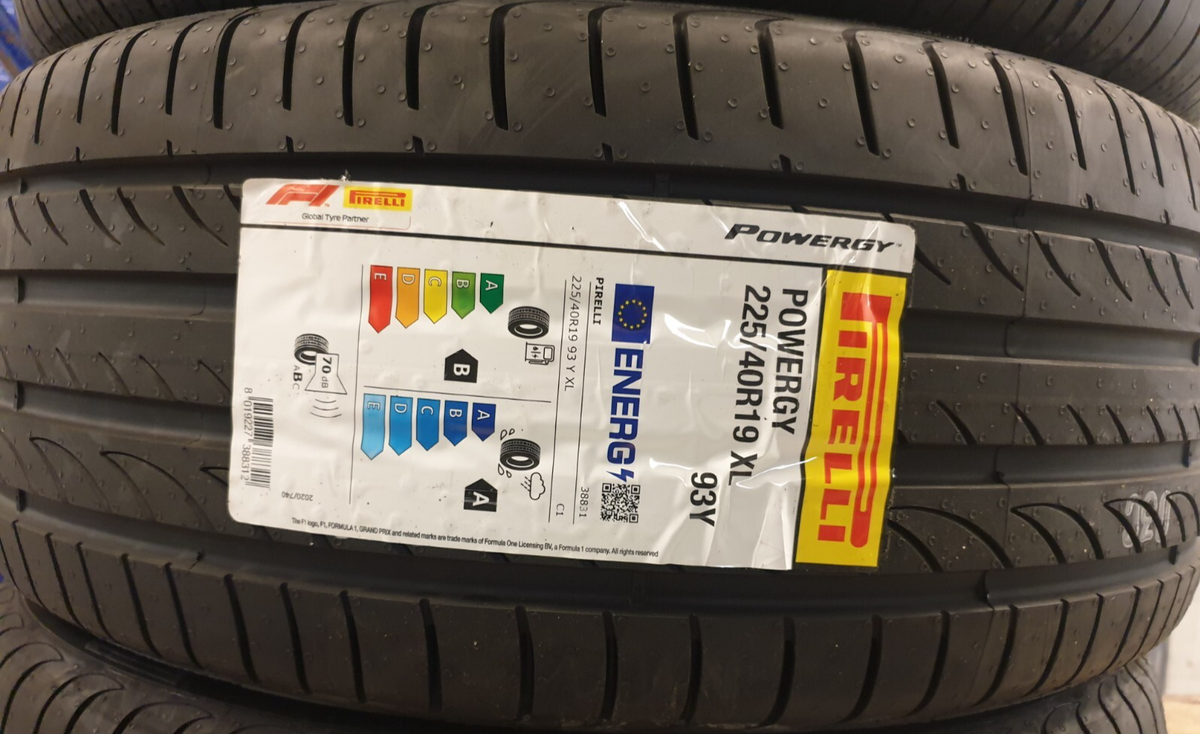2X NEW PIRELLI POWERGY 225/40 ZR19 XL 93Y UHP TYRES 225 40 19