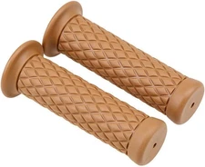 Motorcycle 7/8‘’ 22mm Handlebars Rubber Gel Thruster Grips For Cafe Racer Bobber