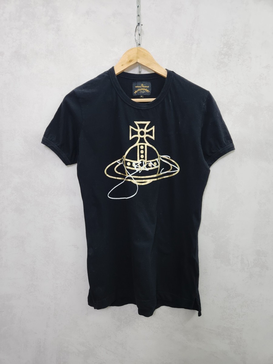 Vivienne Westwood ANGLOMANIA インポート Tシャツ VIVIENNE WESTWOOD ANGLOMANIA T SHIRT BIG LOGO SIZE M WOMEN