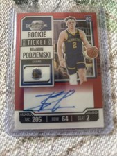 2023-24 Panini Contenders Optic Basketball Autob/99
