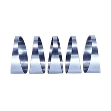 5 Pieces Hardware Cut Exhaust Wedge Deburred for Builders