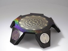 Scheda Scalar Wave Radionics con dischi Lakhovsky MWO e pompa eterica tesseract