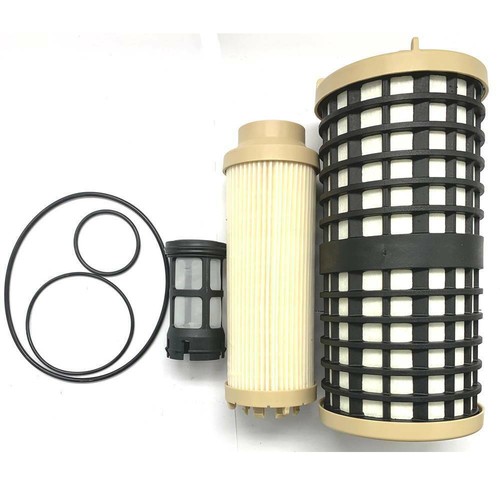 3 Fuel Filter Kit Replacement for Diesel DD13 12.8L DD15 14.8L - Picture 4 of 9