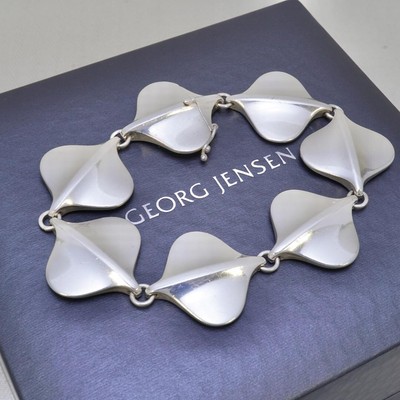 Georg Jensen vintage bracelet 176 Auth with box Used | eBay