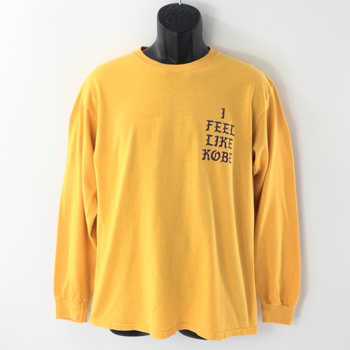 I Feel Like Kobe - Kanye West Herren T-Shirt Gelb Langarm Gr. M - Bild 1 von 9