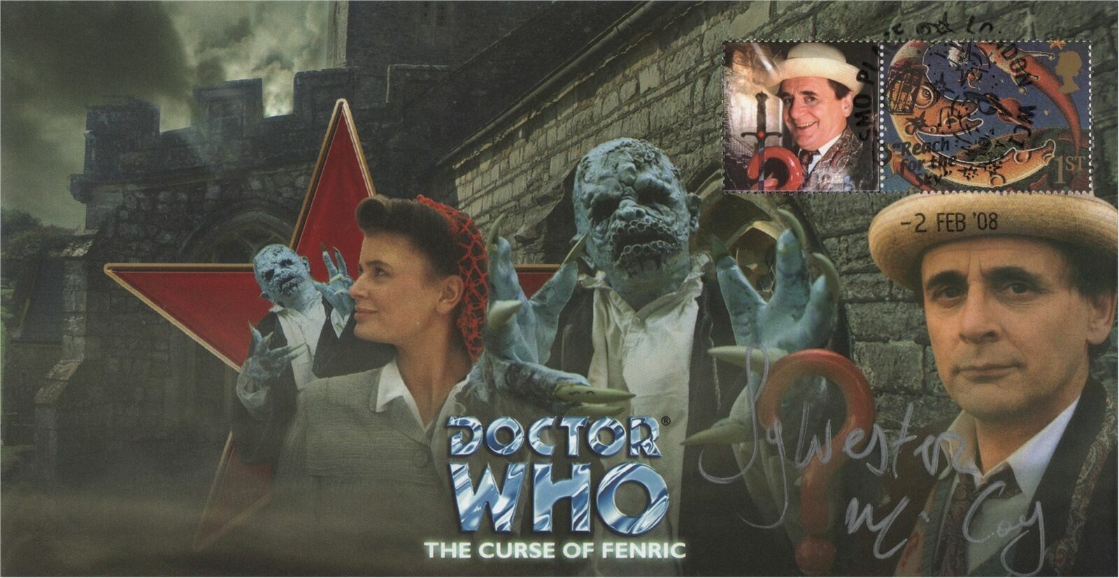 DR/DOCTOR WHO - CLASSIC DOCTOR WHO AUTOGRAPHED/SIGNED COMMERATIVE STAMP COVERS - Picture 124 of 138