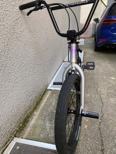 BMX  Versus 2021 Fahrrad  WETHEPEOPLE, in silber, w20 zoll, WIE NEU - Bild 7 von 14