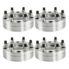 4x 2" 5x4.5 to 6x5.5 Wheel Adapters 12x1.5 For Chevrolet Corvette 5 Lug to 6 Lug