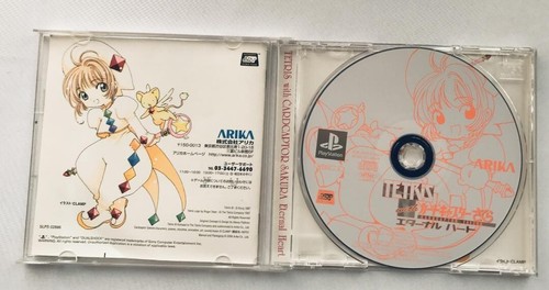 USED PS1 PlayStation 1 TETRIS with Cardcaptor Sakura Eternal Heart - Picture 3 of 3