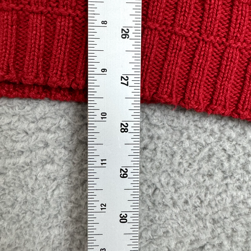Lake Harmony Sweater Mens L Red Grandpacore Acedemia Retro Vintage Inspired - Picture 13 of 16