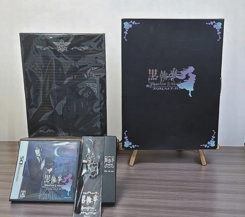 Nintendo DS Black Butler Phantom & Ghost LTD Box w/ Cartridge & Bonus Items USED