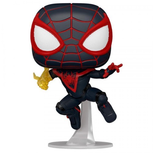 FUNKO POP ! SPIDER-MAN MILES MORALES - (765) CLASSIC SUIT FIGURE SPIDERMAN 9CM - Imagen 3 de 4