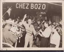 Louis Armstrong playing the trumpet in Glory Alley 1952 movie photo 36033