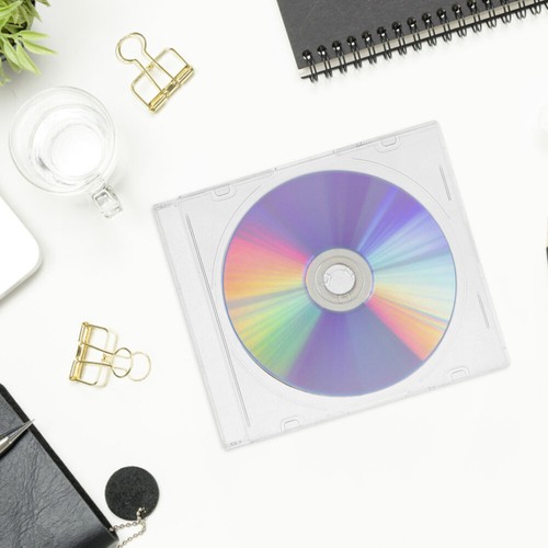 2 Pcs Aufbewahrungsbox Aus Acryl Reisen Büro DVD-Aufbewahrungs-Organizer - Bild 4 von 12