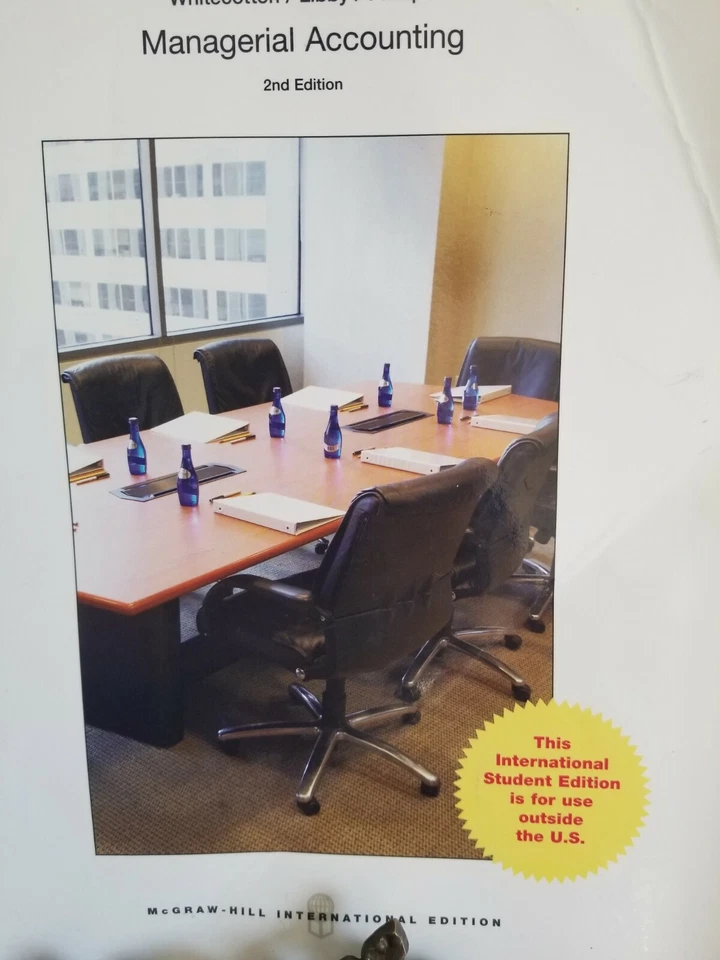 Managerial Accounting 2nd International Student Edition Paperback.RARE.*TB24* - Image 2 of 4