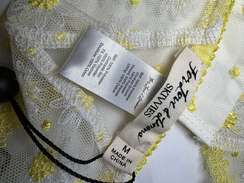 Bragas Skivvies X For The Love and Lemons margarita amarilla PVP $102 Foto 3 de 4