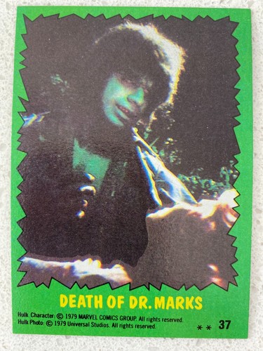 ( U SELECT CARDS ) 1979 Topps The Increduble Hulk Singles & stickers🔽 - Picture 68 of 177