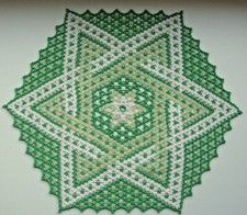 Handmade Beaded Doily