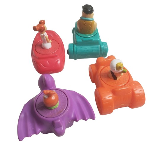 Retro 90's toys the Flinstones Floor Pull Toys Denny's 1991 toys - Picture 4 of 6