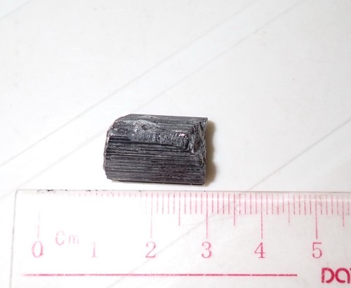 Black Tourmaline 25 Carat 18x13x12 mm Gem Grade Complete Piece