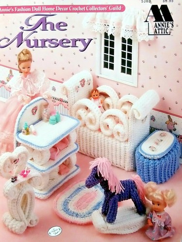 * Crochet Barbie Fashion Doll Furniture Pattern Books YOU CHOOSE - Picture 8 of 8