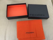 Fedon Empty Gift Box with Cotton Dust Bag 12 x 9 x 3.5cm
