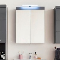 Trendteam Spiegelschrank Badschrank Badspiegel Spiegel Mit Led Beleuchtung 60X77