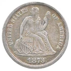 1873 Seated Liberty Dime *9525