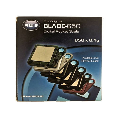 AWS Blade-650 scale tascabili digitali con display retrattili, 650 x 0,1 g - Foto 23 di 26