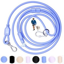 Hands Free Dog Leash Crossbody Dog Leash 8 Feet 9-in-1 Multifunctional Waist ...