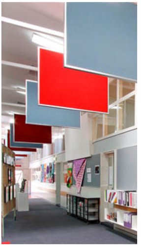 25mm thick HIGHLAND Quietspace Acoustic 2400x1200 Wall Panel, white backing - Picture 8 of 11