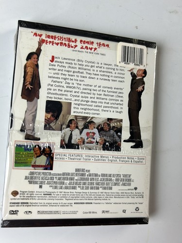 Fathers Day DVD 1997 Robin Williams Billy Crystal Snapcase New Sealed - 第 2/12 張圖片