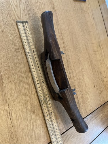 Vintage Woodworking Curved Spokeshave/ Travisher Ideal For Chair Seats / Barrel - Picture 5 of 8