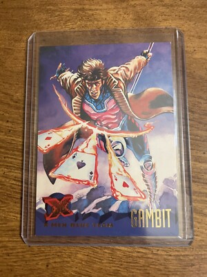 1996 Fleer ultra Marvel X　ホロフラッシュ　ガンビット 1996 Fleer X-Men Gambit X-Men Marvel Trading Card VG