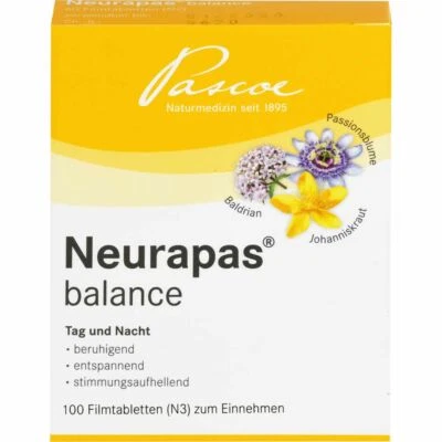 PASCOE PHARMAZEUTISCHE PRÄPARATE GMBH NEURAPAS Balance Filmtabletten 100 St PZN01498143