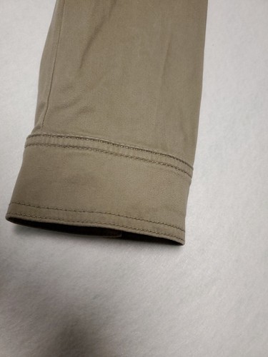 Chico's Damen längliche Satin Jacke grün Taschen Kragen Gr. 1 oder 8/10 - Bild 5 von 19