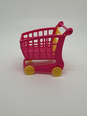 Shopkins Shopping Cart Sprint Game Pink Shopping Cart For Parts Only- 