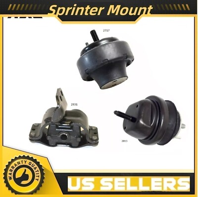 Engine Motor & Auto Trans Mount 99-03 Compatible for Ford Windstar 3.8L