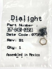 LOT OF 6 367-8430-09-503 DIALIGHT Panel Mount Lamp Socket