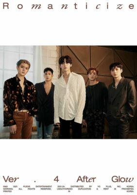 NU'EST ROMANTICIZE 2nd Album VER.4 CD+2 Book+8 Photo Card+B.Mark+Pre-Order