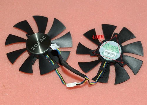 New Zotac GTX1070 MINI ZT-P10700K-10M GA91S2H 40MM 87MM Graphic Card Cooling Fan