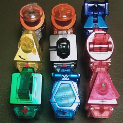 Kamen Rider Masked Fourze Astro Switch Clear Ver 9p Set