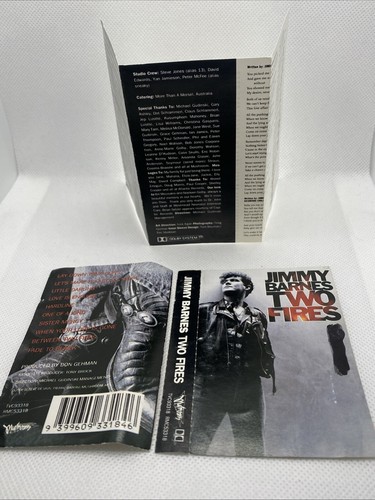 Vintage Cassette - JIMMY BARNES : TWO FIRES - Picture 7 of 7