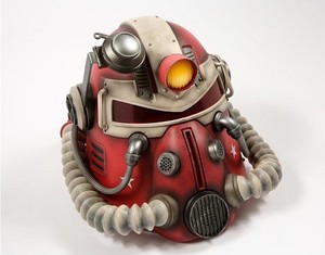 Fallout 76 T 51 Power Armor Helmet 1 1 Replica Nuka Cola Edition Poster Pins Ebay
