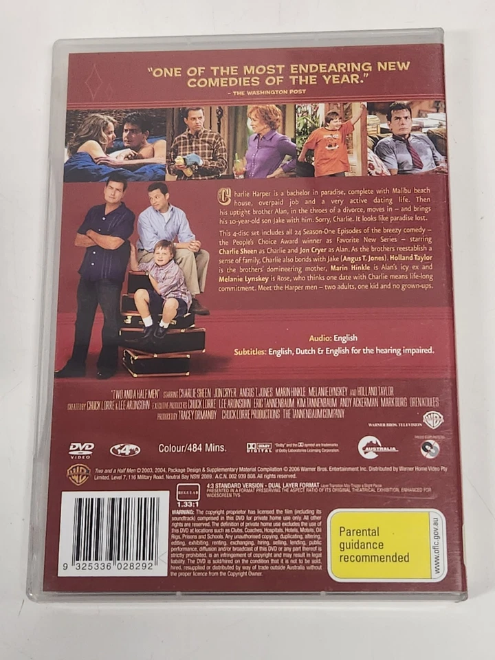 Two And A Half Men DVD Season 1-6 (1 2 3 4 5 6) R4 Bundle - Image 3 of 4